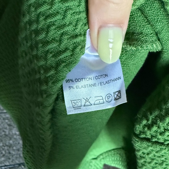 Ganni Textured Green Dress - Picture 6 of 6